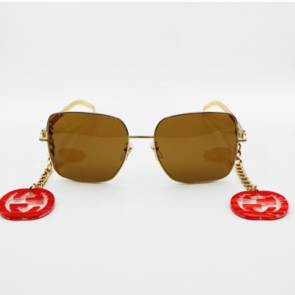 Gucci sunglasses with removable charms - Picture 5 of 6